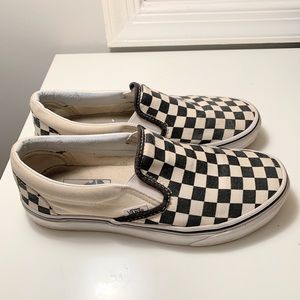 Checkered Vans